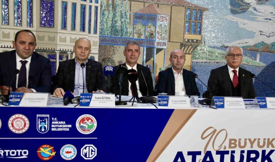 Pazar günü gerçekleştirilecek 90. Büyük Atatürk Koşusu’nun tanıtım toplantısı gerçekleştirildi.
