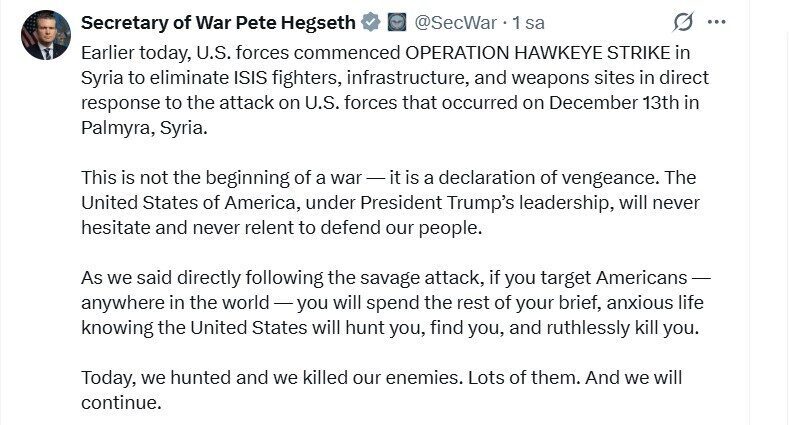 ABD Başkanı Donald Trump, Suriye’de 2’si asker 3 ABD vatandaşının
