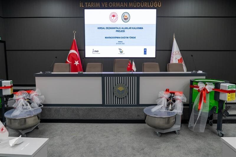 Adana’da “Kırsal Dezavantajlı Alanlar Kalkınma Projesi” kapsamında 16’sı kadın 32