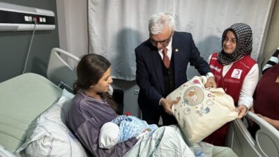 Adana’da 2026 yılının ilk bebeği “Atlas” isimli bebek oldu. Adana’da