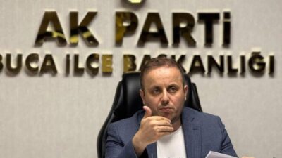 AK Parti Buca İlçe Başkanı Cihangir Sağır, belediye işçileri maaşlarını