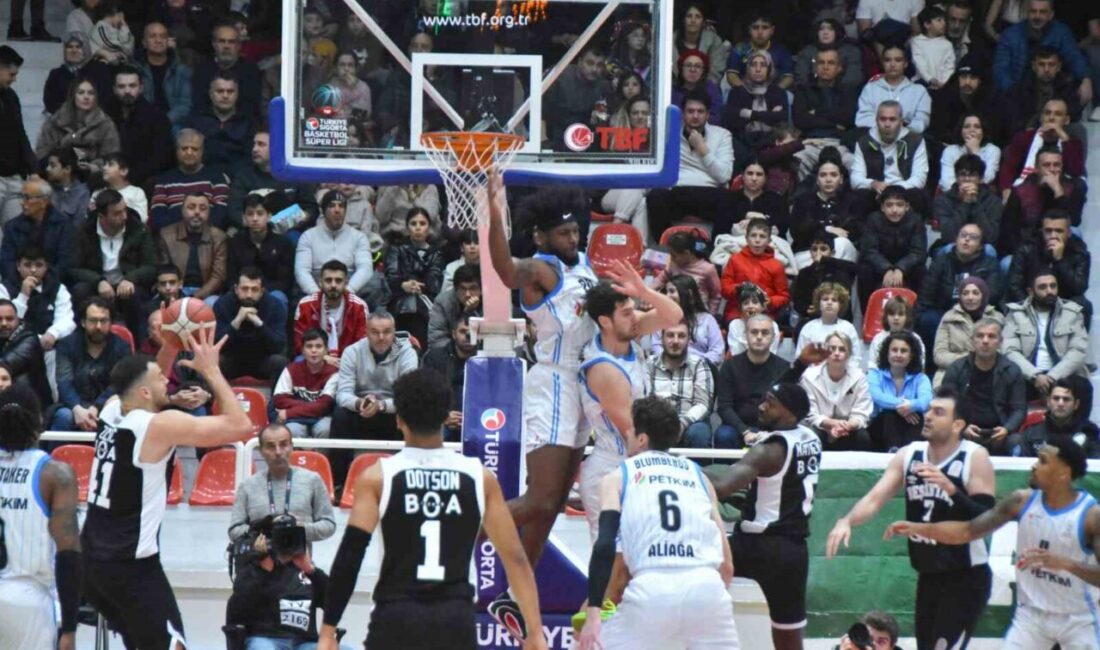 Aliağa Petkimspor, ligin 13. hafta mücadelesinde Beşiktaş’a mağlup olarak evinde