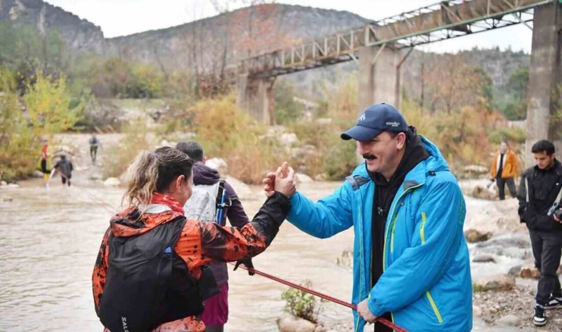 Antalya’nın dünyaca ünlü Konyaaltı Sahili’nden başlayıp Saklıkent’te sona erecek Konyaaltı