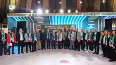 Antalya Büyükşehir Belediyesi Başkan Vekili Büşra Özdemir, Akdeniz Konyalılar Federasyonu’nun