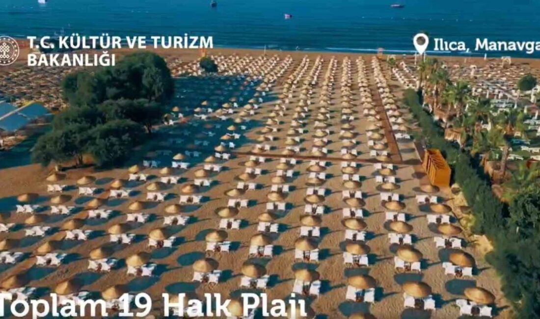 Kültür ve Turizm Bakanı Mehmet Nuri Ersoy, “Halk plajlarımız, 2025’te