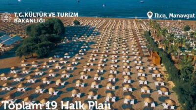 Kültür ve Turizm Bakanı Mehmet Nuri Ersoy, “Halk plajlarımız, 2025’te