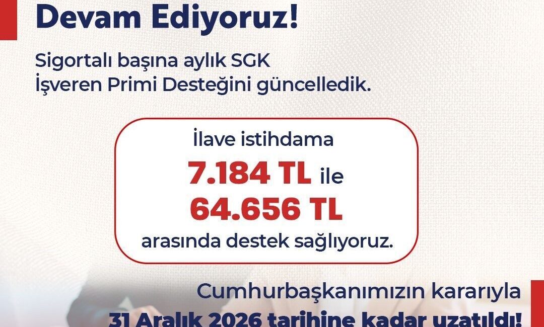 Çalışma ve Sosyal Güvenlik Bakanı Vedat Işıkhan, “İşverenlerin istihdam ettikleri