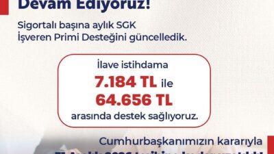 Çalışma ve Sosyal Güvenlik Bakanı Vedat Işıkhan, “İşverenlerin istihdam ettikleri