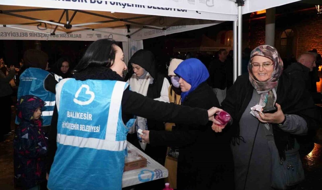 Balıkesir Büyükşehir Belediyesi tarafından Regaip Kandili nedeniyle 20 ilçede eş