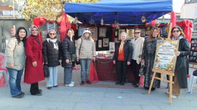 Burhaniye ilçesinde, Halk Eğitim Merkezinin düzenlediği ve Ressam Figen Köprülünün