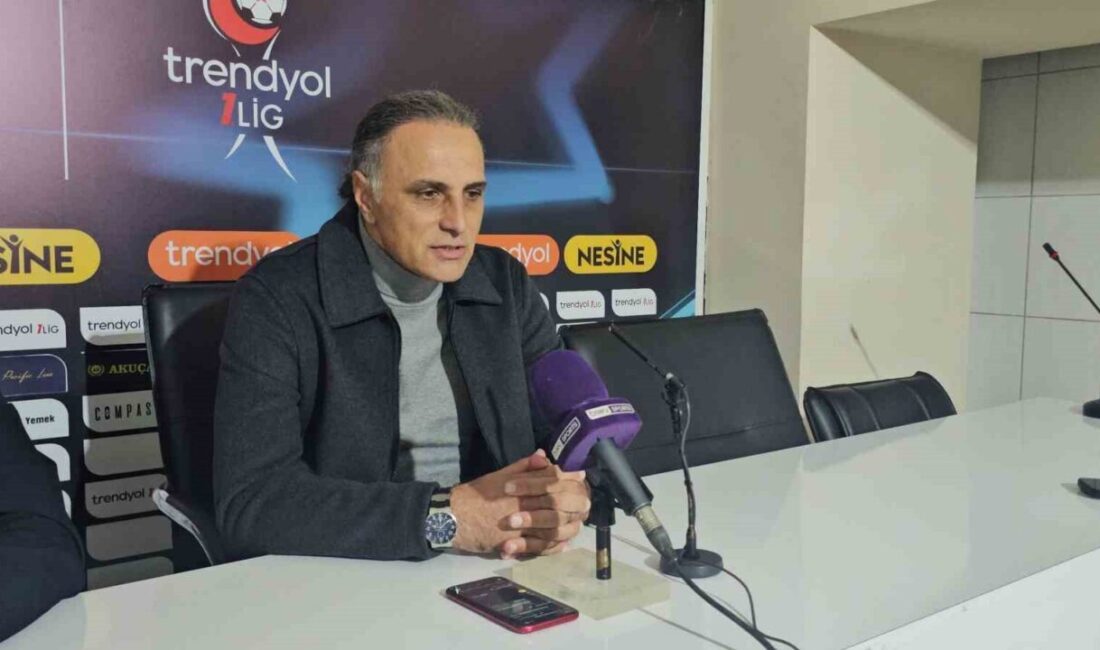 Bandırmaspor Teknik Direktörü Mustafa Gürsel, Erzurumspor FK maçının ardından yaptığı