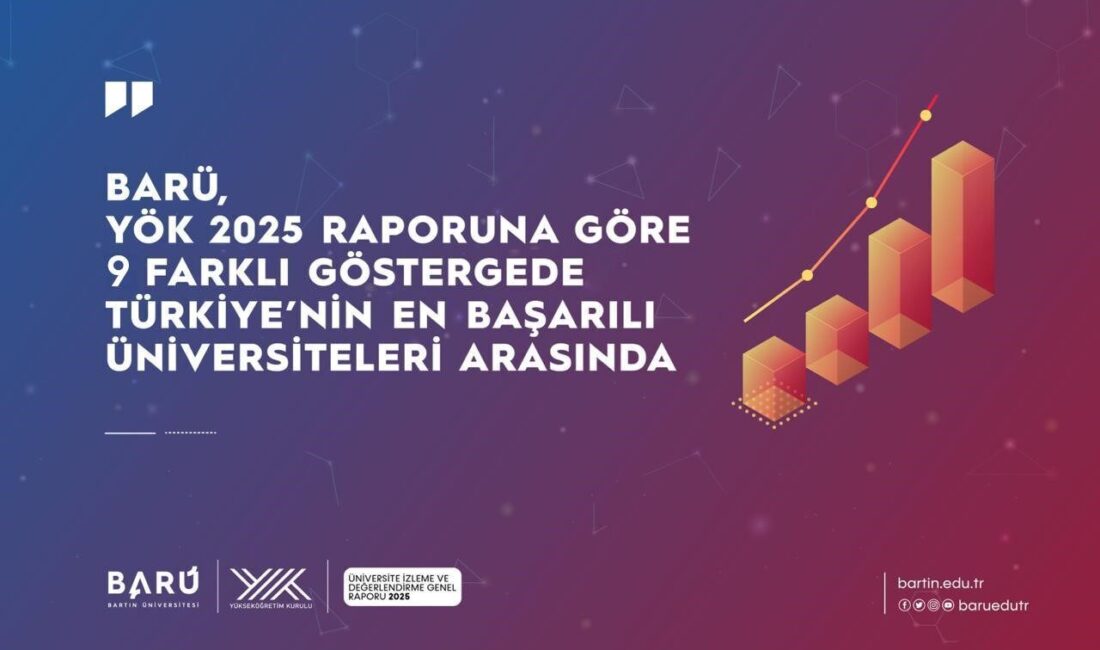Bartın Üniversitesi (BARÜ) Yükseköğretim Kurulu (YÖK) tarafından yayımlanan “Üniversite İzleme