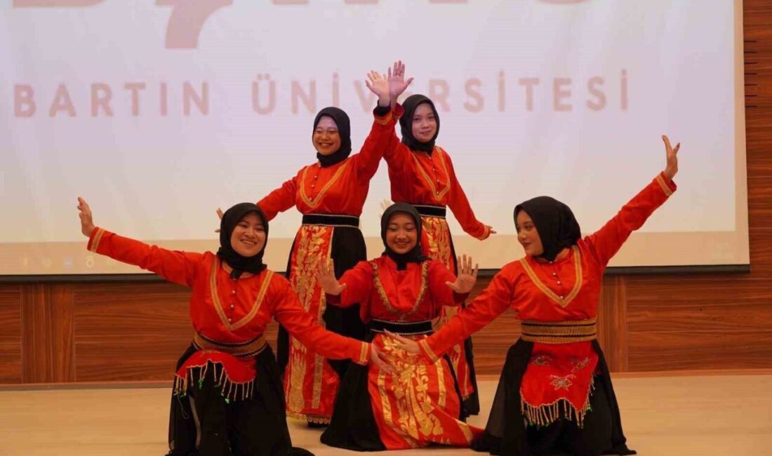 Bartın Üniversitesinde (BARÜ) eğitimlerine devam eden uluslararası öğrenciler “Kültür Buluşması”