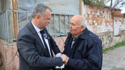 Yunusemre Belediye Başkanı Semih Balaban, mahalle ziyaretlerine Ortaköy Mahallesi ile