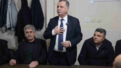 Yunusemre Belediye Başkanı Semih Balaban, Spil Mahallesi’nde düzenlenen mahalle buluşmasında