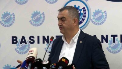 Kayseri Sanayi Odası (KAYSO) Yölnetim Kurulu Başkanı Mehmet Büyüksimitci; düzenlediği