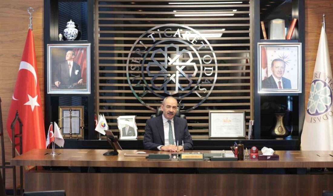 Kayseri Ticaret Odası (KTO) Yönetim Kurulu Başkanı Ömer Gülsoy, Türkiye