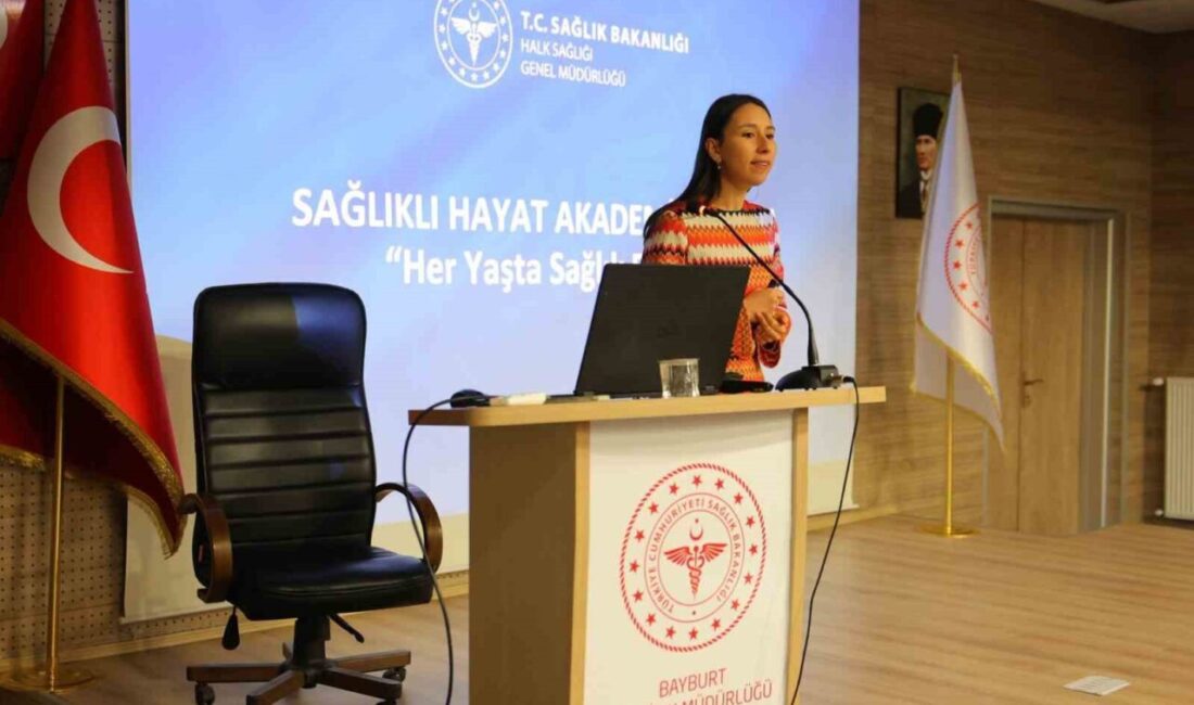 Bayburt’ta Sağlıklı Hayat Akademisi (SAHA) eğitimleri devam ediyor. Her yaşa