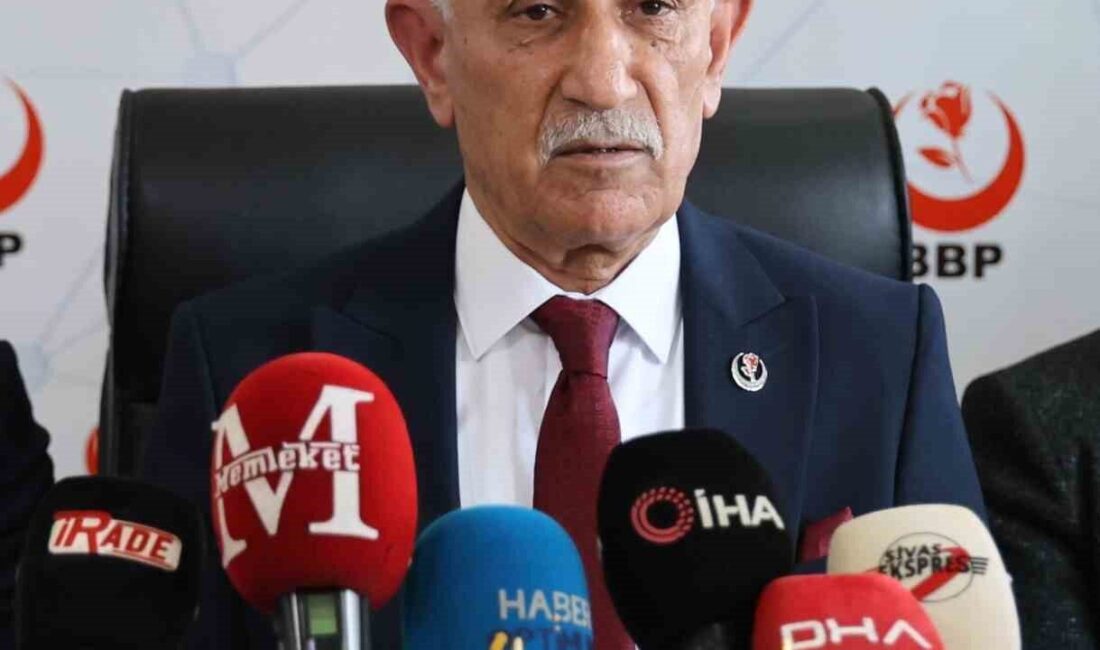 Büyük Birlik Partisi (BBP) Sivas İl Başkanı Ahmet Polat, geçirdiği