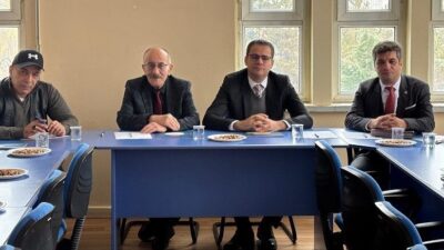 Konya’nın Beyşehir ilçesinde, Beyşehir Organize Sanayi Bölgesi (OSB) Müteşebbis Heyeti,