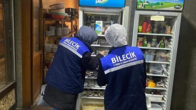 Bilecik’te İl Tarım Müdürlüğü tarafından yılbaşı öncesi gıda ürünlerine sıkı