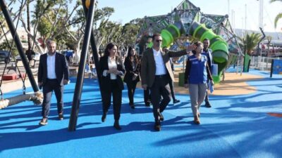 Muğla Büyükşehir Belediyesi gerçekleştirdiği projelerle ilçelerde bulunan park ve bahçeleri