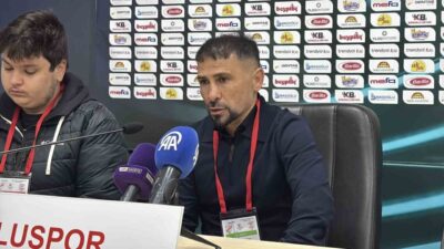 Trendyol 1. Lig’in 18. haftasında oynanan Boluspor-Pendikspor maçının ardından iki