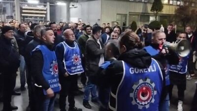 Bursa’daki Bosch Fabrikası’nda çalışan işçiler, 2025-2027 dönemi Grup Toplu İş