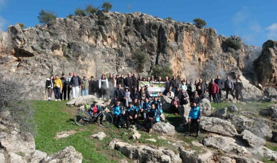 Aydın’ın Buharkent ilçesinde ilçe belediyesi tarafından geleneksel hale getirilen doğa