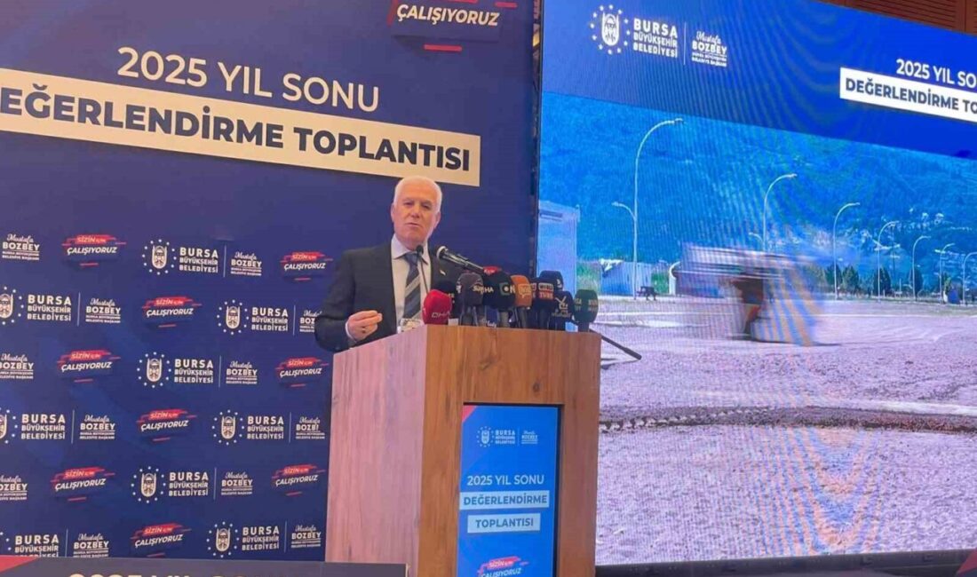 Bursa Büyükşehir Belediye Başkanı Mustafa Bozbey, bu yıl içinde 15