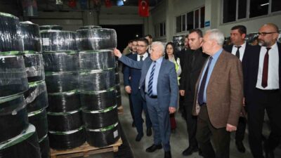 Bursa Büyükşehir Belediyesi, yüzde 50 hibeli damlamalı sulama borusu desteği