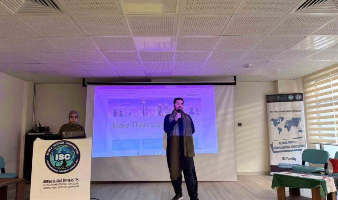 Bursa Uludağ Üniversitesi (BUÜ) Uluslararası Öğrenci Topluluğu tarafından yürütülen “Global