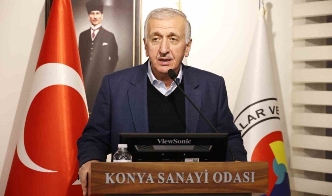 Konya Sanayi Odası (KSO) Başkanı Mustafa Büyükeğen, Aralık Ayı Meclis