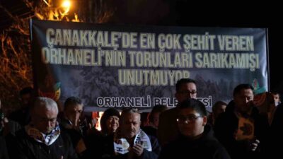 Sarıkamış’ta şehit düşen askerler Orhaneli ilçesinde etkinliklerle anıldı. İbrahim Hüsniye