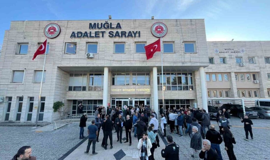 Muğla 1. Ağır Ceza Mahkemesi’nde görülen DALKO davasında tutuklu sanıklar