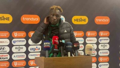 Kocaelisporlu Daniel Agyei, Ziraat Türkiye Kupası’nda Erzurumspor FK’yı 3-1 mağlup