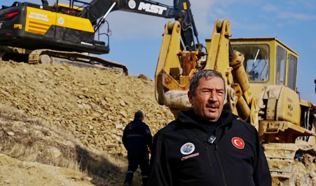 Malatya’nın Darende Belediyesi tarafından ilçeye kazandırılacak Millet Bahçesi projesinde çalışmalar