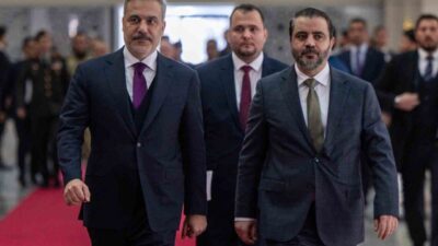 Dışişleri Bakanı Hakan Fidan, Milli Savunma Bakanı Yaşar Güler ve