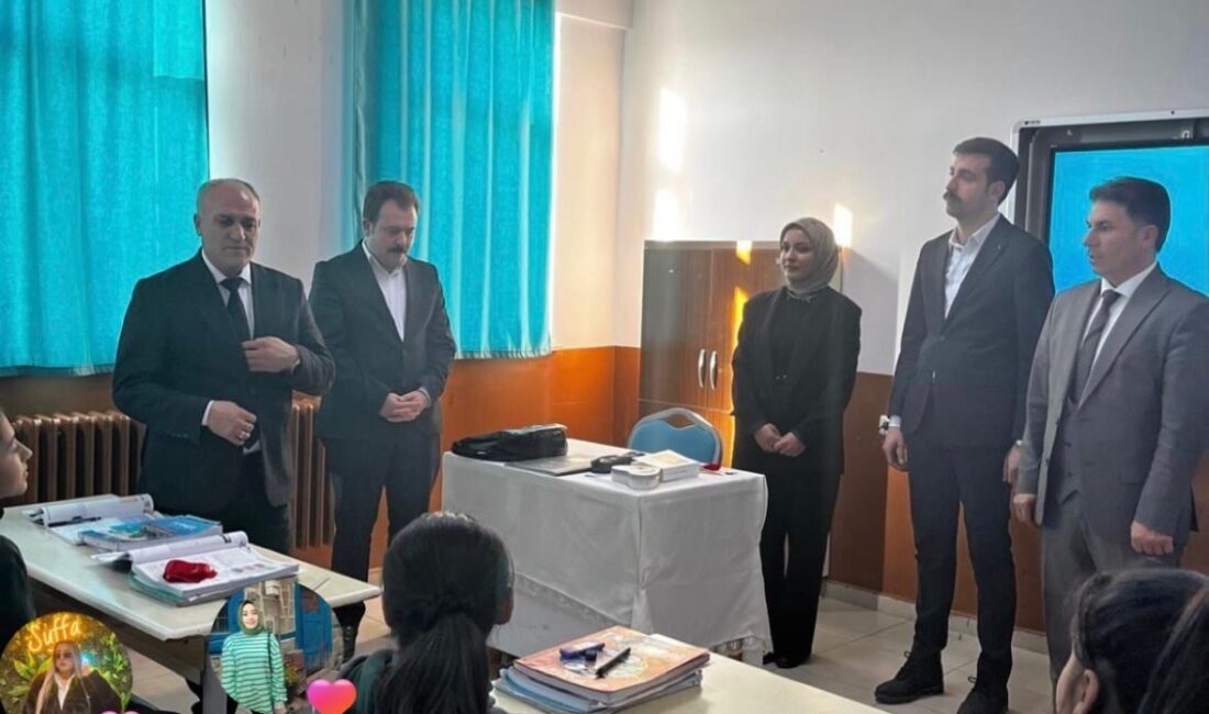 Ağrı’nın Diyadin ilçesinde, İlçe Millî Eğitim Müdürü Remzi Işık, Şube