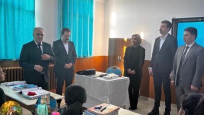 Ağrı’nın Diyadin ilçesinde, İlçe Millî Eğitim Müdürü Remzi Işık, Şube