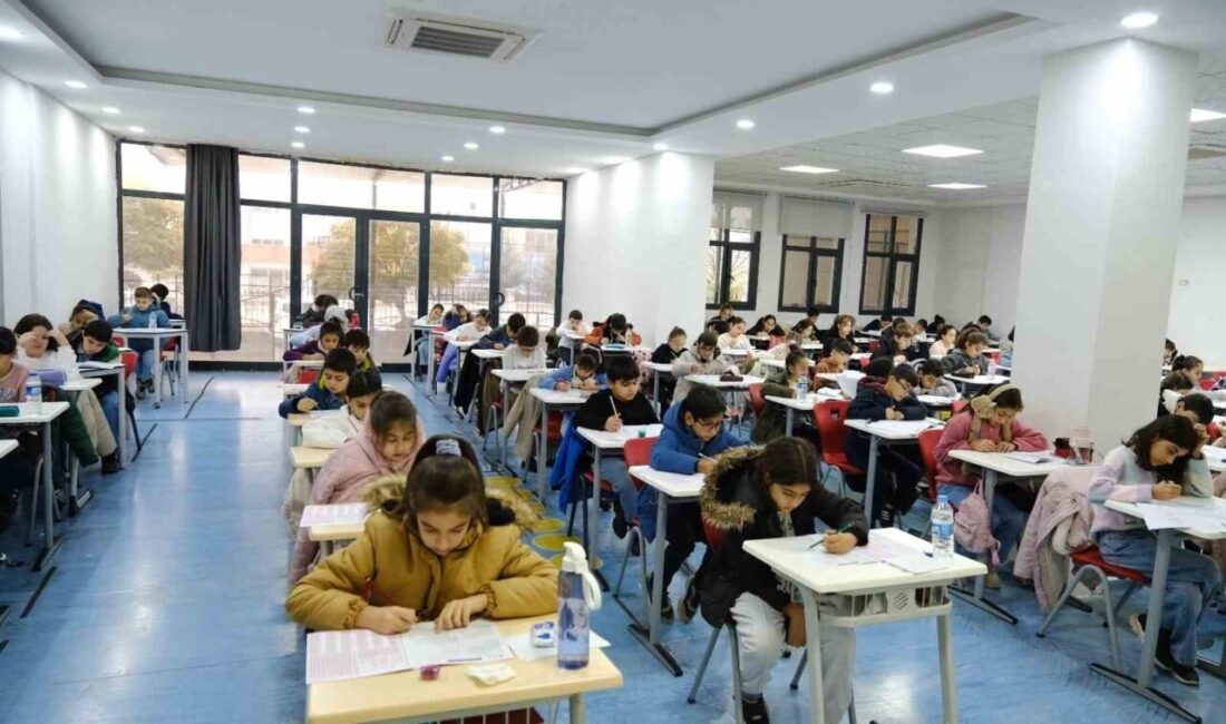 Diyarbakır Maya Okulları tarafından 4’üncü sınıflara yönelik matematik sınavına 3
