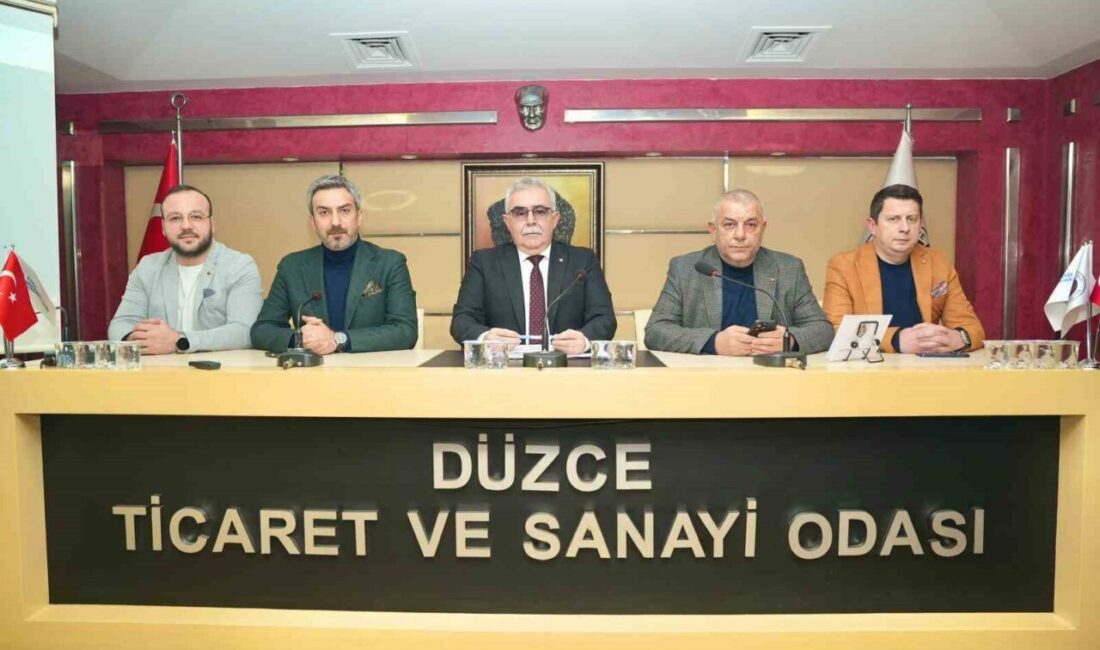 Düzce Ticaret ve Sanayi Odası (DTSO) Başkanı Erdoğan Bıyık, 2025