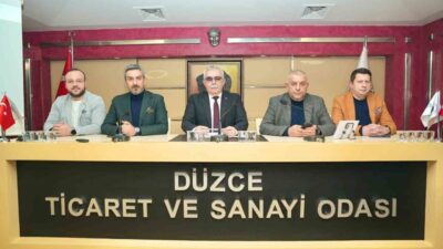 Düzce Ticaret ve Sanayi Odası (DTSO) Başkanı Erdoğan Bıyık, 2025
