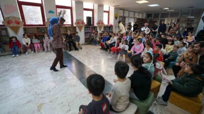 Kahramanmaraş Büyükşehir Belediyesi, çocukların hayal dünyasını zenginleştirmek amacıyla yazar Sevde
