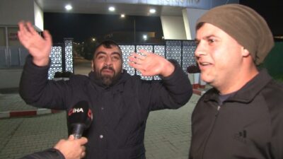 Edirne’de cezaevinden koşarak çıkan bir mahkumun röportaj arasına girerek “Babalara