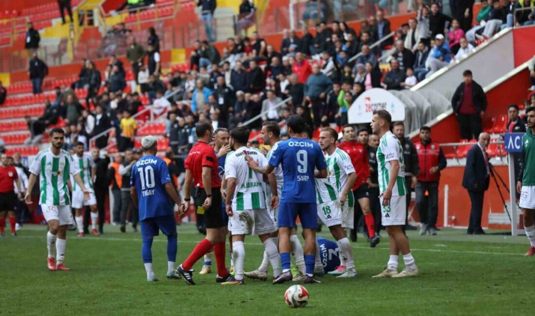 3. Lig’de mücadele eden Erciyes 38 Futbol Kulübü, ilk yarıda