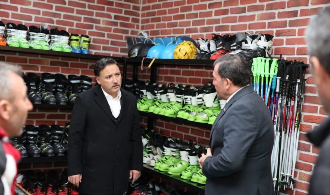 Kayseri Valisi Gökmen Çiçek, 65’inci ERVA Spor Okulu olarak Erciyes