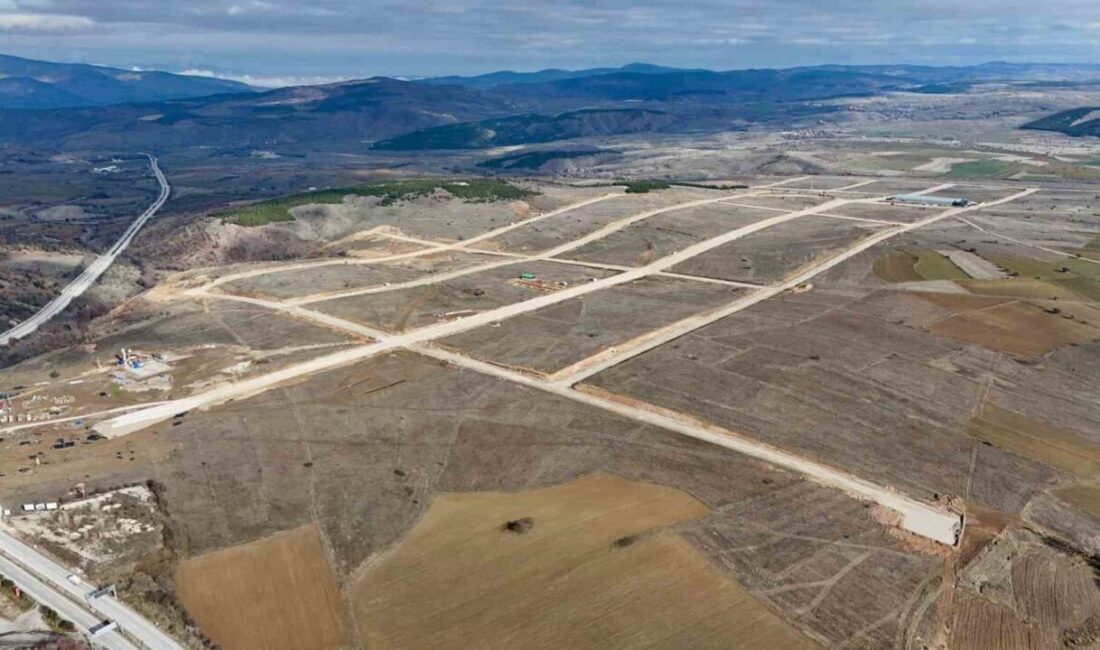 Ulaşım ve lojistik avantajlarıyla öne çıkan Eskipazar OSB’de altyapı çalışmaları