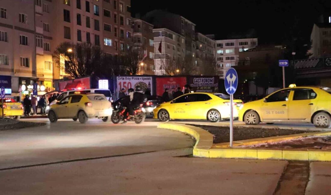 Eskişehir’de yeni yıl coşkusu kentin dört bir yanını sararken, taksi