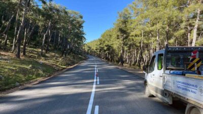Muğla Büyükşehir Belediyesi, Fethiye-Ölüdeniz yolunda 328 milyon TL’lik yatırımla yürüttüğü